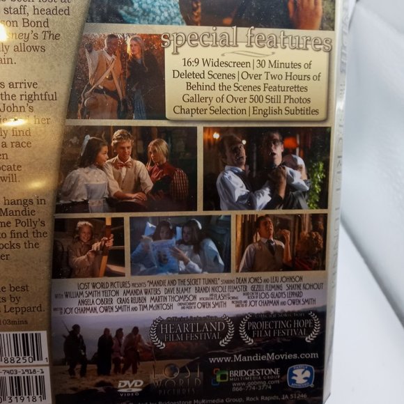Mandie and the Secret Tunnel DVD Movie Family Adventure Mystery - Picture 7 of 7